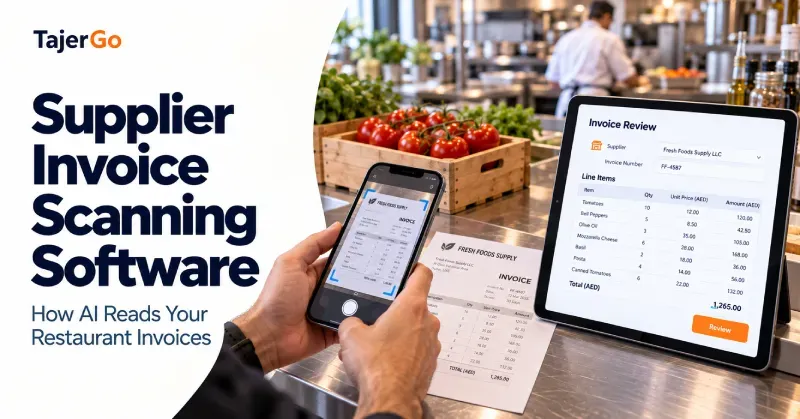 Illustrative image: supplier Invoice Scanning Software: How AI Reads Your Restaurant Invoices