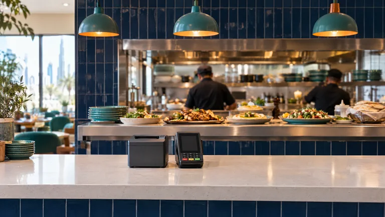 Illustrative photo of a busy restaurant counter in the UAE