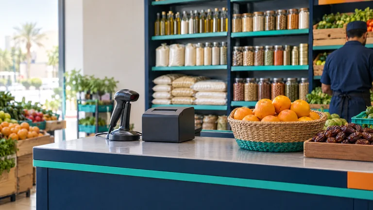 Illustrative photo of a neighbourhood grocery counter in the UAE